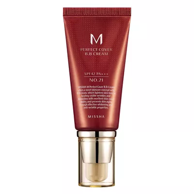 BB Cream M Perfect Cover - Missha |Cor: 21 - MELKA