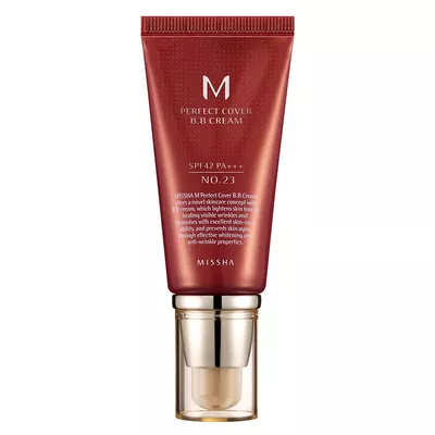 BB Cream M Perfect Cover - Missha | Cor: 23 - MELKA