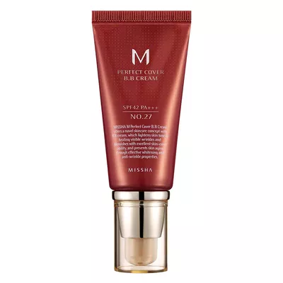 BB Cream M Perfect Cover - Missha | Cor: 27 - MELKA