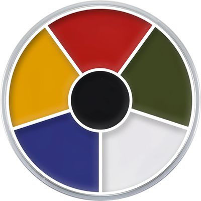 Cream Color Circle - Kryolan | Cor: Multi Color - MELKA