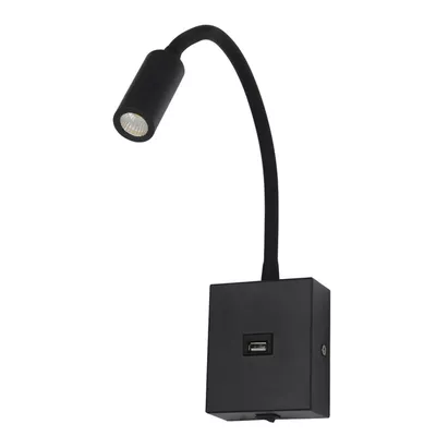 ARANDELA LED EVY PT 3WxBIVOLT 3000K IP20 2055 MB LED