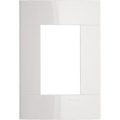 Placa 4x2 3 Módulo Branco PRM044231 Decor - Schneider