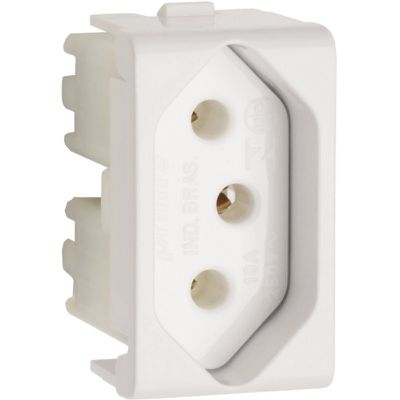 Tomada NBR 2p+T 20A Branco PRM04731 Decor - Schneider