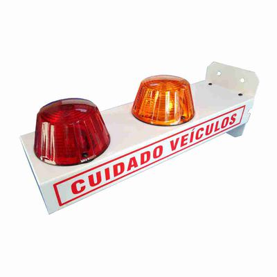 Sinalizador de Garagem c/Leds e Bip Sonoro Bivolt