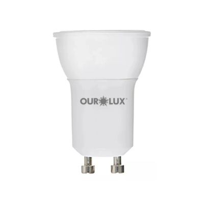 Lâmpada Led Dicroica 4W Biv GU10 3000K 20077 - OUROLUX