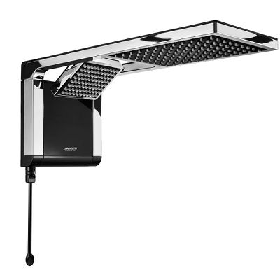 Chuveiro Acqua Duo Branco/Cromado ou Preto/Cromado 220V - LORENZETTI