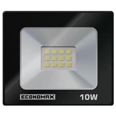 Refletor LED Slim SMD 10W Biv 6500K IP65 PT - 12793 Economax