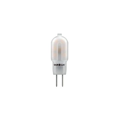 LÂMPADA LED BIPINO 1,2W 12V G4 2700K 20146 OUROLUX