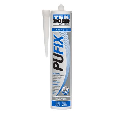 Cola Selante PU FIX Cinza 387g 393509 - TEKBOND