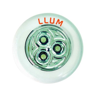 LUMINÁRIA LED BUTTON 0,3w x 6500K BR 15001 BRONZEARTE