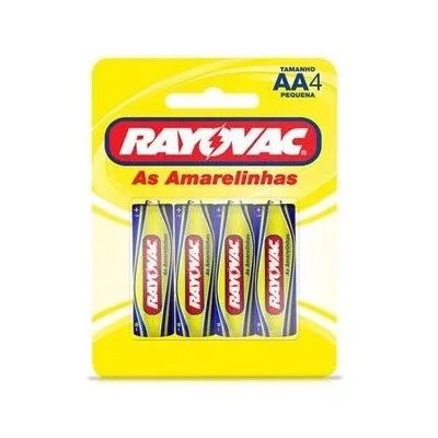 PILHA AA C/4 COMUM RAY-O-VAC - 10842