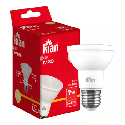 LAMP LED PAR20 7W BIV 2700K 16270 KIAN