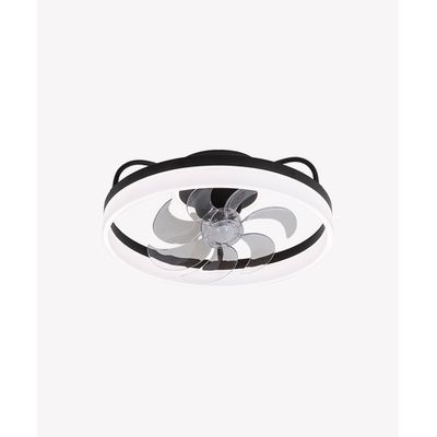 VENTILADOR PLAFON AIR BLACK IVORY OPS 86022 OPUS