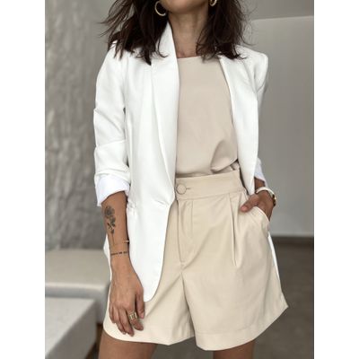 Blazer Clássico Off White