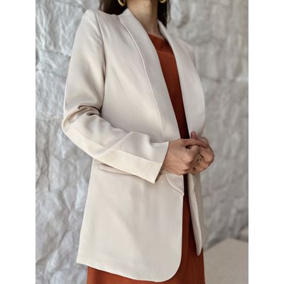 Maxi Blazer Creme