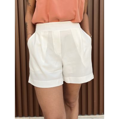 Short Alfaiataria Off White