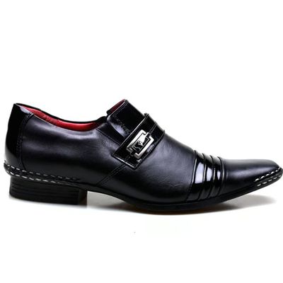 Sapato Social Artesanal Masculino Calvest Em Couro... - Ponto A Shoes