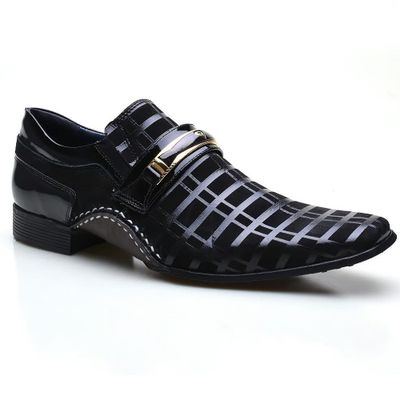 Sapato Social Artesanal Masculino Calvest Preto De... - Ponto A Shoes