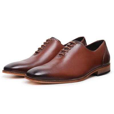 Sapato Masculino Stefanelo Aaron Latego Havana - Ponto A Shoes