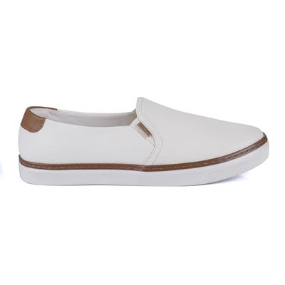 Slip On Anacapri Branco Paula - Ponto A Shoes