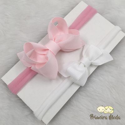 Kit Faixa para bebê Duplo Boutique - Primeira Moda 