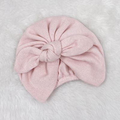 Turbante em Tricot Nó Rosa Pout Pourri - Primeira Moda 