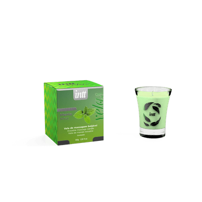 Vela Beijável Intt 30g Menta - Q Charme