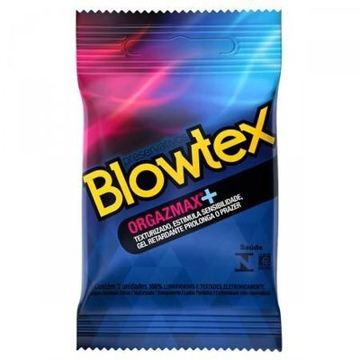 PRESERVATIVO BLOWTEX ORGAZMAX - Q Charme