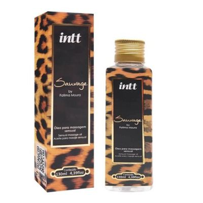 ÓLEO PARA MASSAGEM CORPORAL INTT SAUVAGE - Q Charme