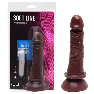 PENIS VIBRADOR CONTROLE EXTERNO 17,5 X 3,8CM KGEL ... - Q Charme