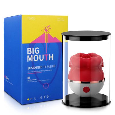 Vibrador Boca C/ Língua MLVS8526Q - Q Charme