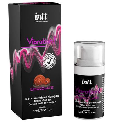 VIBRATION GEL EXCITANTE BEIJÁVEL INTT CHOCOLATE - Q Charme