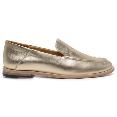 Mocassim Feminino Gaia Ouro Light - SCATAMACCHIA