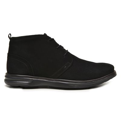 Bota Super Comfort Lourenço Camurça Preto - SCATAMACCHIA