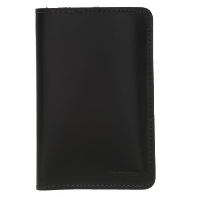 Porta Passaporte Pull Up Preto - SCATAMACCHIA