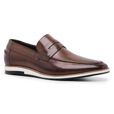 Sapato Casual Loafer Masculino Couro Marrom Cassis - Torani Calçados