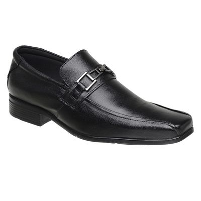 Sapato Social Masculino Couro Preto - Torani Calçados