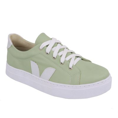 Tênis Feminino Casual Verde - Torani Calçados