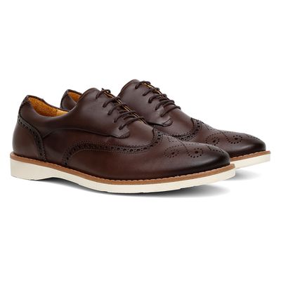 Sapato Masculino Derby Scotland Coffee - TURUNA BOOTS