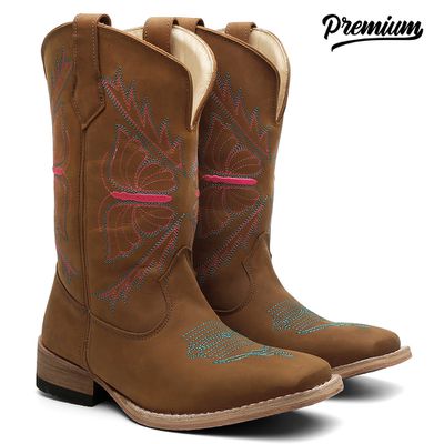 Bota Texana Feminina Sela - TURUNA BOOTS