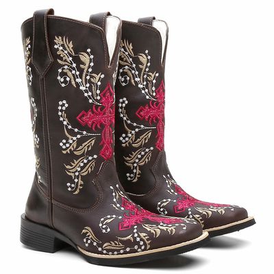 Bota Texana Feminina Cruz - TURUNA BOOTS