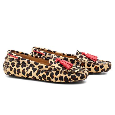Mocassim Driver Feminino Leopard VW167 / 167
