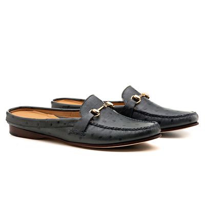 Mocassim Mule Feminino Navy - Veromoc