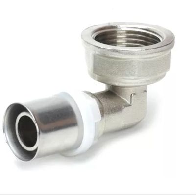 COTOVELO PRENSAR PEX MULTICAMADAS FEMEA 20X3/4 VIA... - Via Sol Energia Solar
