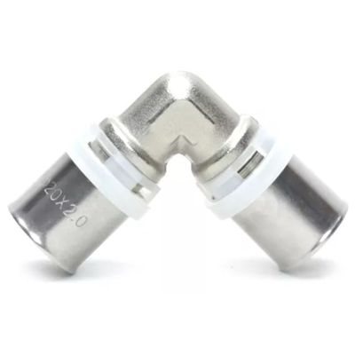 COTOVELO 20X20 MM TUBO MULTICAMADAS PEX PRENSAR JO... - Via Sol Energia Solar