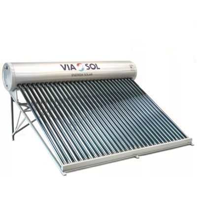 ACOPLADO A VÁCUO 30 TUBOS 430L AÇO 316 - Via Sol Energia Solar
