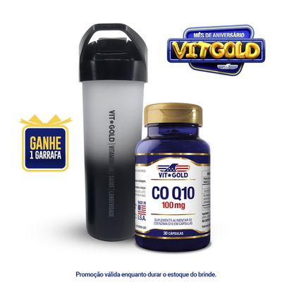 CoQ10 Coenzima Q10 100mg Vitgold 30 cápsulas