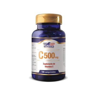 Vitamina C 500 mg Vitgold 100 comp