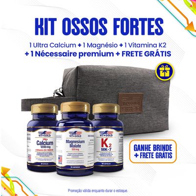 Kit Ossos Forte + Brinde + Frete Grátis
