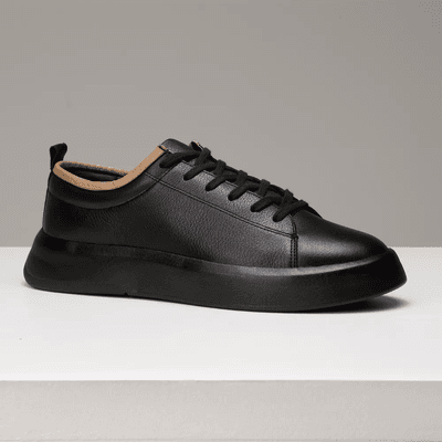 30203 FLOATER PRETO SELARIA TAUPE BOGOTA PRETO - R... - B2C Shoes